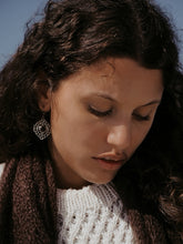 Load image into Gallery viewer, Sterling Silver Smokey Topaz Earrings

