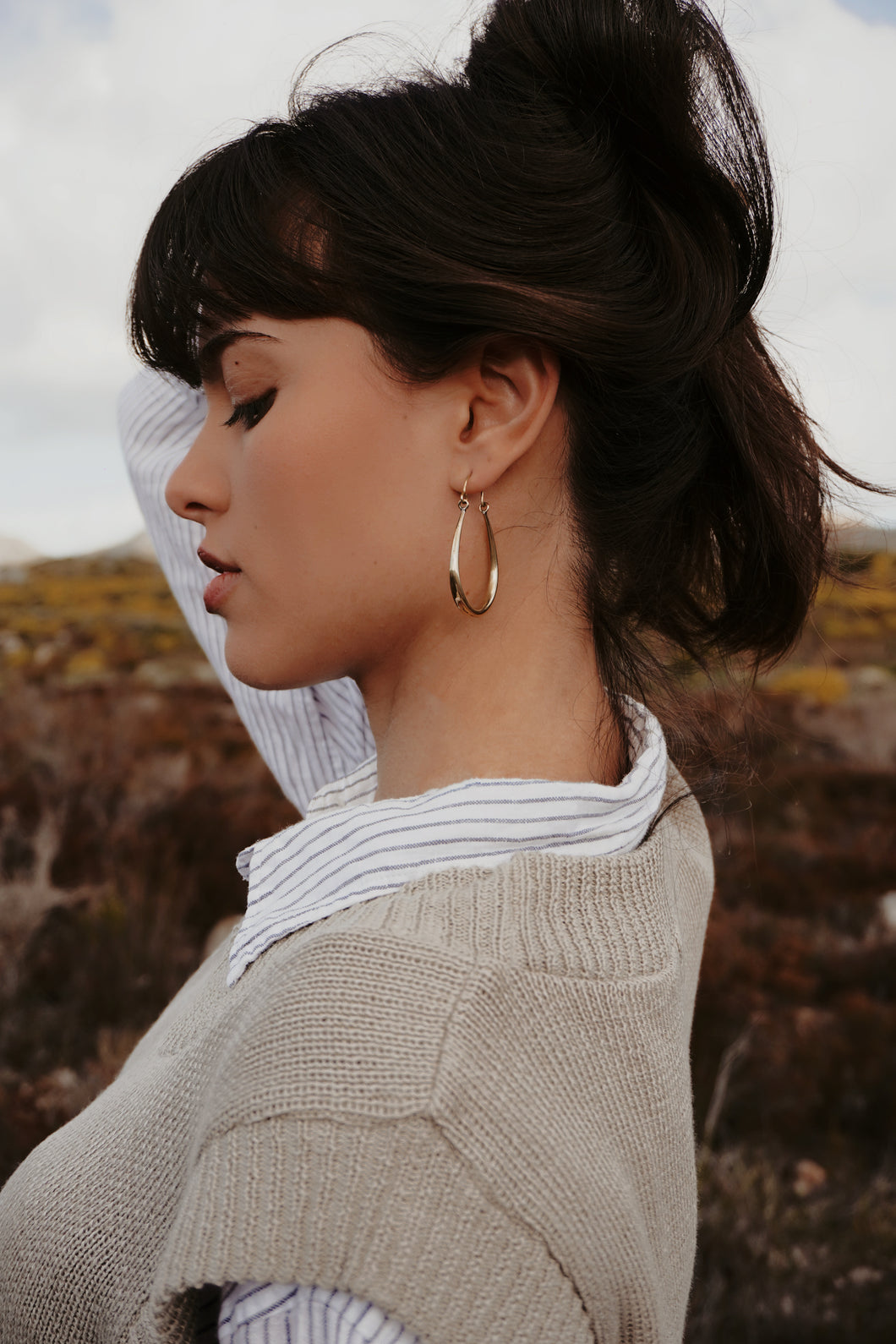 Brass Hoops