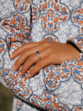 Load image into Gallery viewer, Sterling Silver Lapiz Lazuli Ring
