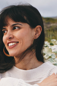 Gold Plated Hoops