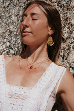 Load image into Gallery viewer, Gold Plated Disc Necklace
