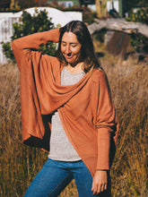 Load image into Gallery viewer, Cross Knit: Burnt Orange
