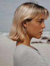 Load image into Gallery viewer, Sterling Silver and Brass Earring
