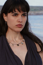 Load image into Gallery viewer, Gold Plated Labradorite Earring
