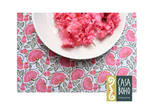 Load image into Gallery viewer, Block Print Table Cloth Round
