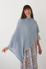 Load image into Gallery viewer, Knit Shawl: Soft Blue
