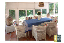 Load image into Gallery viewer, Block Print Table Cloth /  Bed Cover
