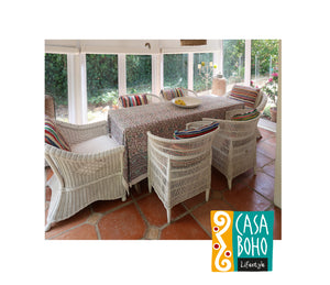 Block Print Bed Cover