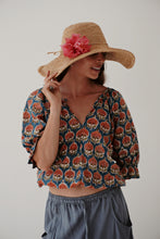 Load image into Gallery viewer, Peasant Blouse: Summer Fruits
