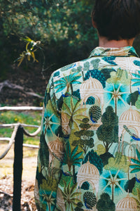 Long Sleeve Cotton Shirt: I'll Be In The Garden