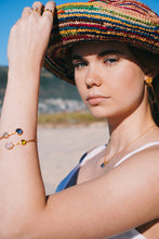 Load image into Gallery viewer, Gold Plated Amethyst Ring
