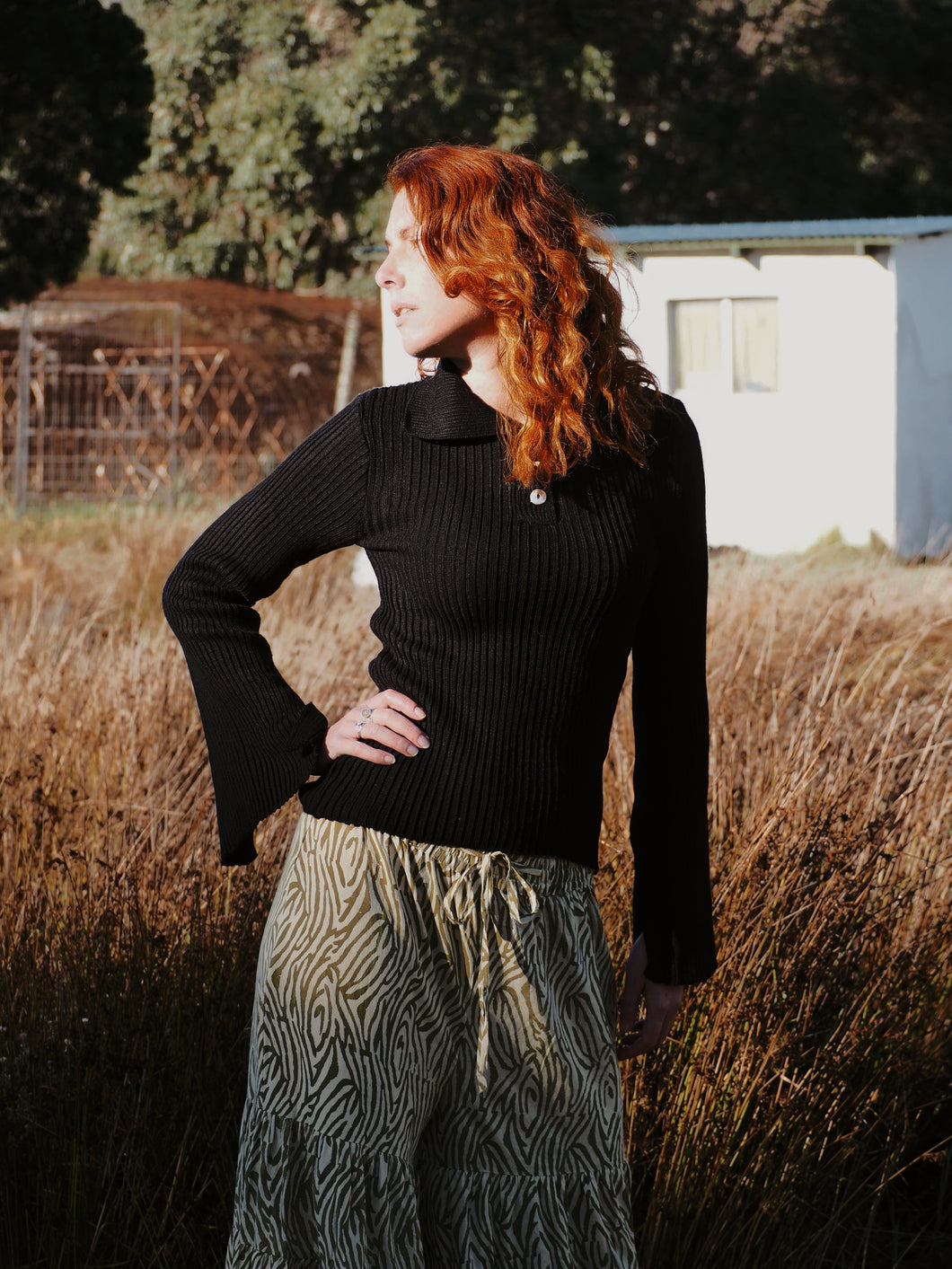 Daisy Knit: Midnight