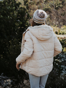 Beanie: Muted Stripe