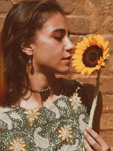 Lemon Topaz Earring