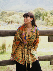 Suzani Jacket: Golden Hour