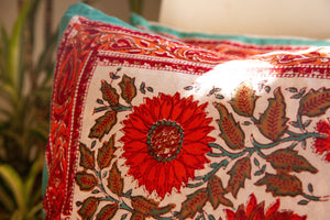 Block Print Cushion Cover