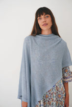 Load image into Gallery viewer, Knit Shawl: Soft Blue
