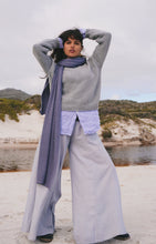 Load image into Gallery viewer, Minimalist Merino Magic Scarf: Deep Blue
