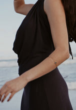 Load image into Gallery viewer, Gold Plated Iolite Bangle
