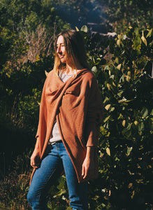 Cross Knit: Burnt Orange