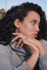 Brass Earring