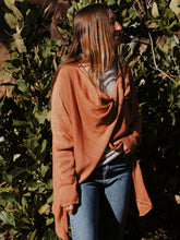 Load image into Gallery viewer, Cross Knit: Burnt Orange
