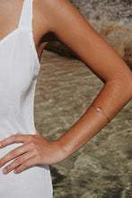 Load image into Gallery viewer, Gold Plated Rose Quartz Bangle
