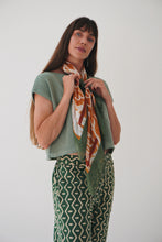 Load image into Gallery viewer, Silk Scarf: Sunny Afternoon
