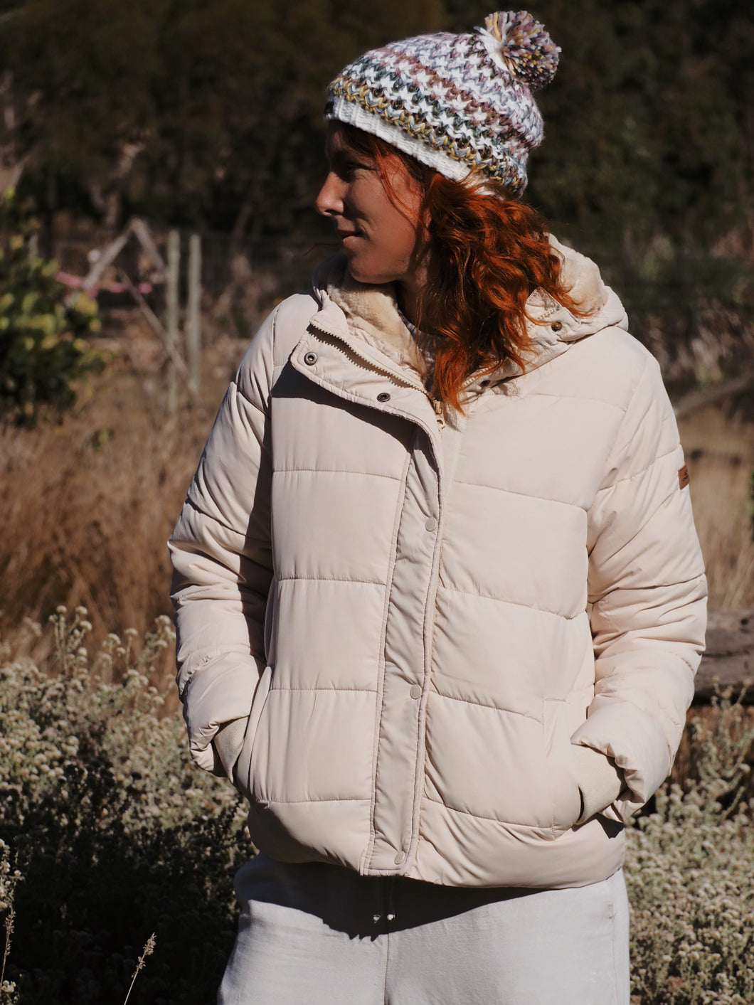Beanie: Muted Stripe