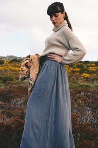 Nature Flow Cotton Pants: Charcoal