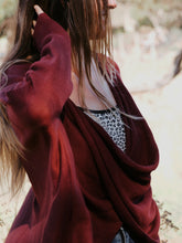 Load image into Gallery viewer, Cross Knit: Cherry
