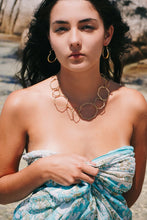 Load image into Gallery viewer, Brass Hoop Earring
