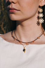 Load image into Gallery viewer, Gold Plated Necklace: Labradorite

