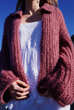 Load image into Gallery viewer, Our Mohair Edit: Karoo Cardigan in Dusty Pink
