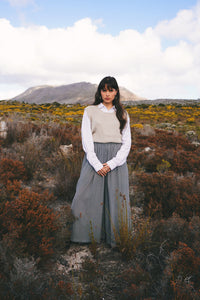Nature Flow Cotton Pants: Charcoal