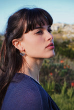 Load image into Gallery viewer, Gold Plated Iolite Earring
