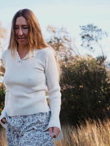Daisy Knit: Cream