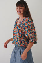 Load image into Gallery viewer, Peasant Blouse: Summer Fruits
