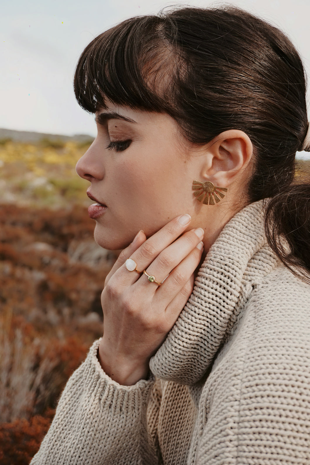 Gold Plated Earring