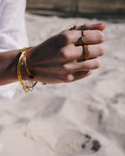Load image into Gallery viewer, Gold Plated Ring: Moonstone
