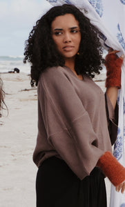 Camilla Knit: Brown