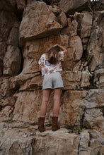 Load image into Gallery viewer, Pinstripe Shorts: Olive
