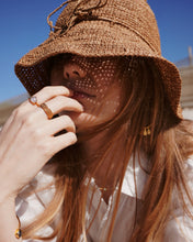 Load image into Gallery viewer, Gold Plated Ring: Moonstone
