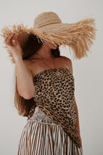 Load image into Gallery viewer, Silk Scarf: Leopard Print
