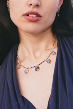 Load image into Gallery viewer, Gold Plated Labradorite Necklace
