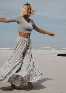 Clean Girl Top: Grey