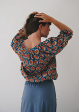 Load image into Gallery viewer, Linen Skirt: Blue Lavender
