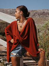 Load image into Gallery viewer, Cross Knit: Merlot
