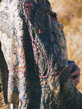 Load image into Gallery viewer, Handstitch Scarf: Black
