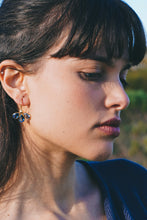 Load image into Gallery viewer, Gold Plated Iolite Earring
